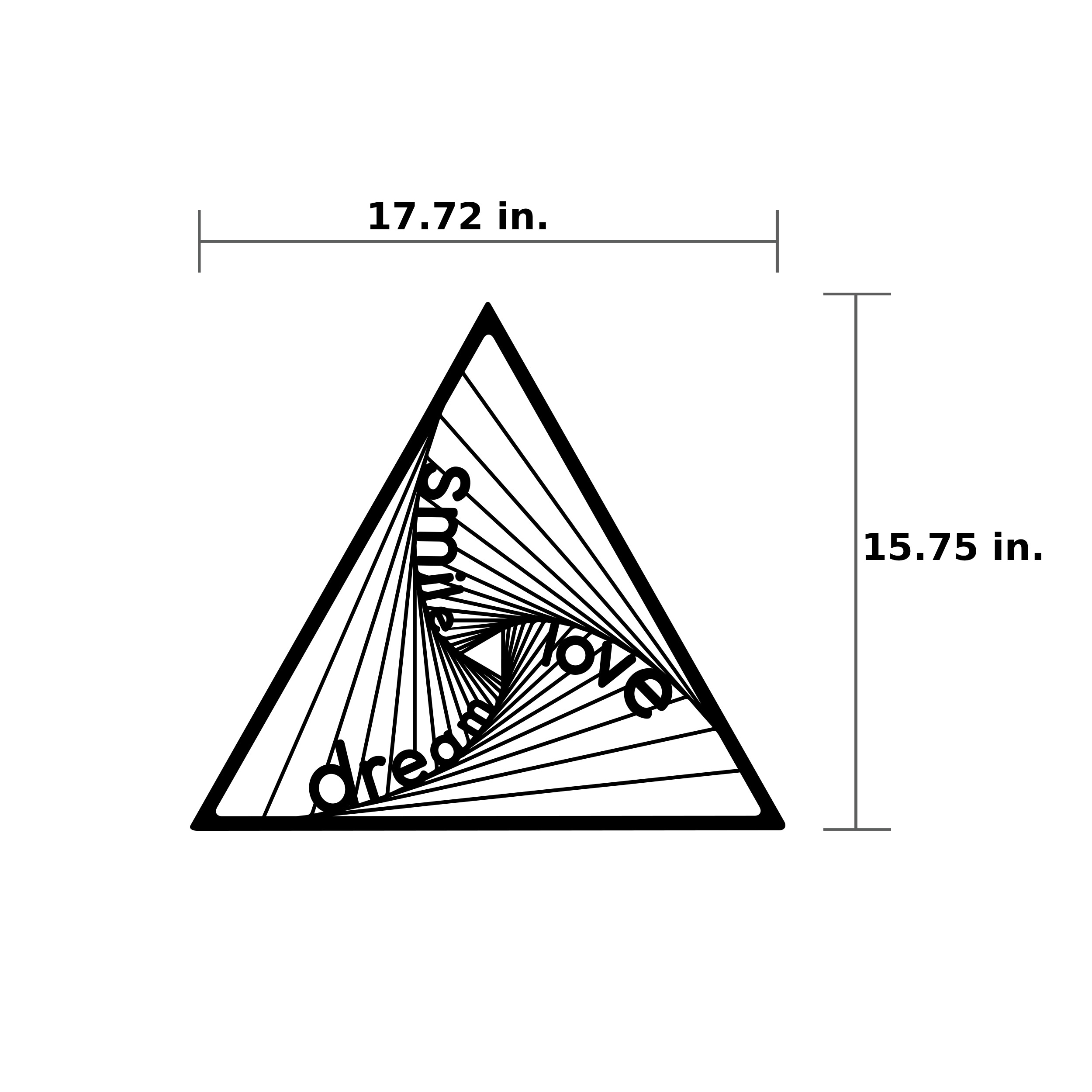 Shop Happy Triangle Modern Steel Wall Art 17 72 X 15 75 18 X 18 Free Shipping Today Overstock