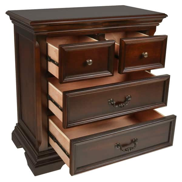 Shop Copper Grove Ermont 4 Drawer Nightstand Overstock 25673819