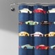 preview thumbnail 5 of 5, Lush Decor Race Cars Shower Curtain - 72" x 72"