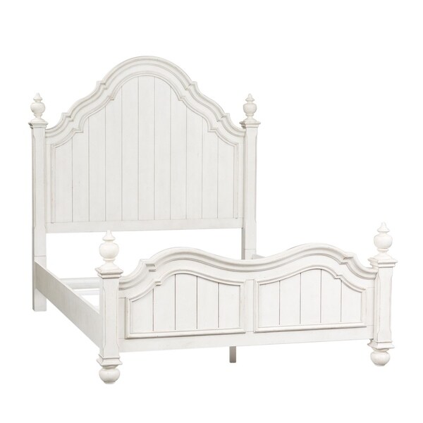 Parisian Marketplace White Paint King Poster Bed Free Parisian Marketplace White Paint King Poster Bed