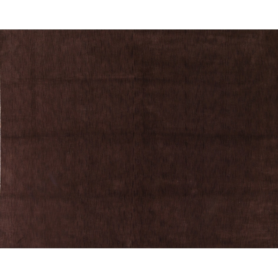Gabbeh Indian Solid Area Rug Oriental Handmade Wool - 6'6" x 9'9"