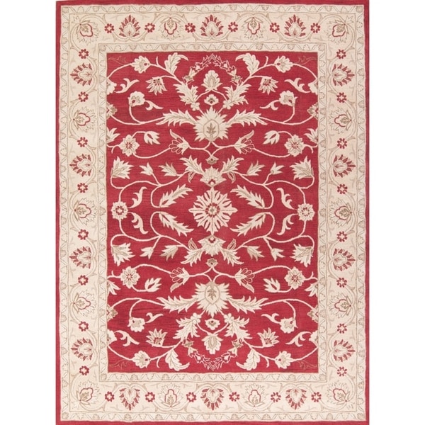Copper Grove Kauhava Oriental Hand-tufted Wool Area Rug - 10'1" x 7'4"