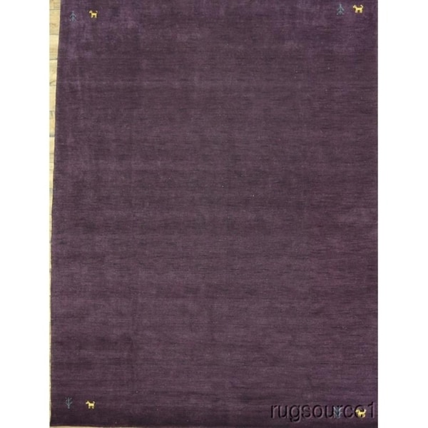 Tribal Gabbeh Handmade Area Rug Oriental Carpet - 10'10" x 8'2"