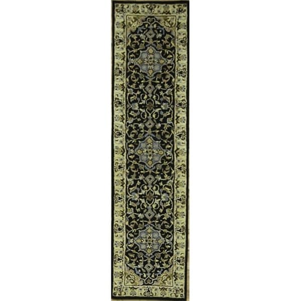 Copper Grove Sabro Oushak Hand-tufted Oriental Area Rug - 9'9" x 2'6" runner