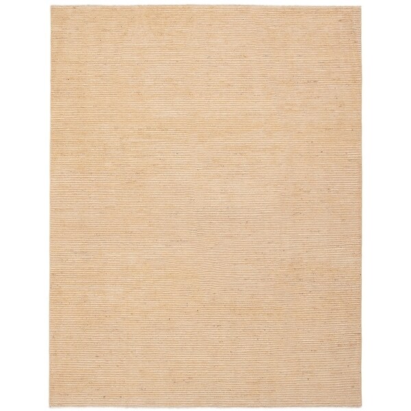 ECARPETGALLERY Hand-knotted Finest Ziegler Chobi Beige Wool Rug - 8'0 x 10'1