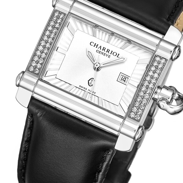 charriol women's actor diamond watch