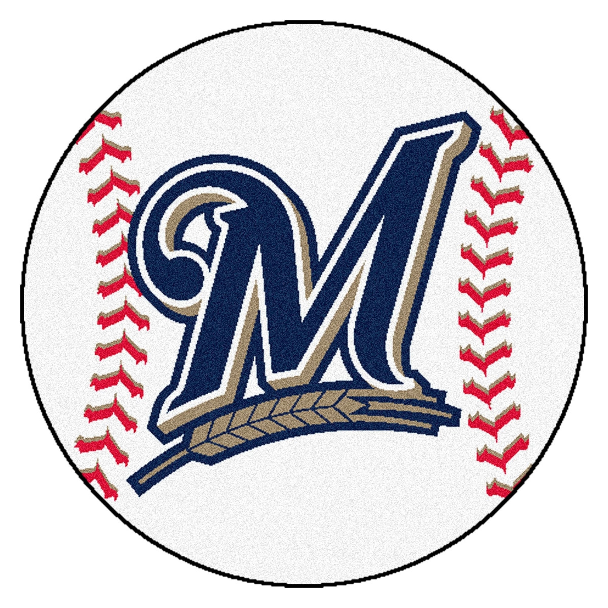 MLB - Milwaukee Brewers Baseball Mat