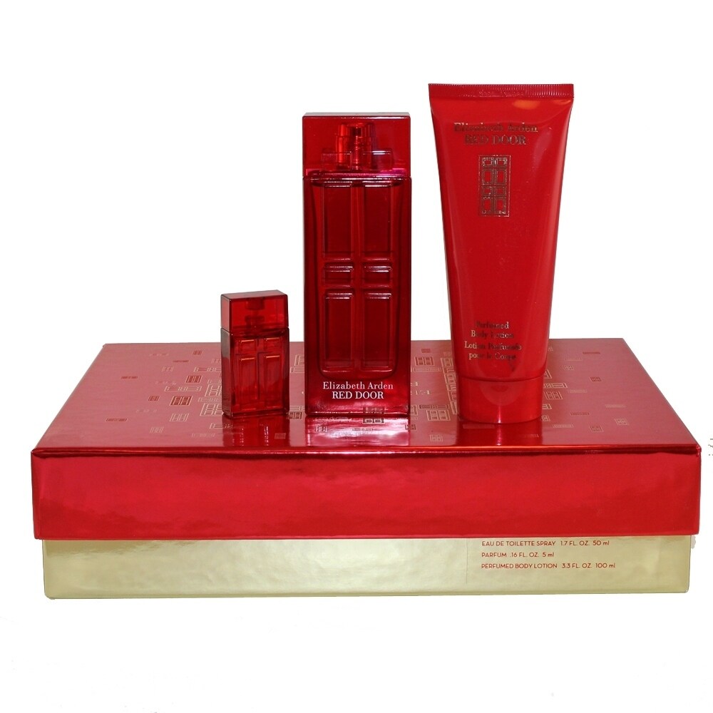 elizabeth arden red door 3 piece set