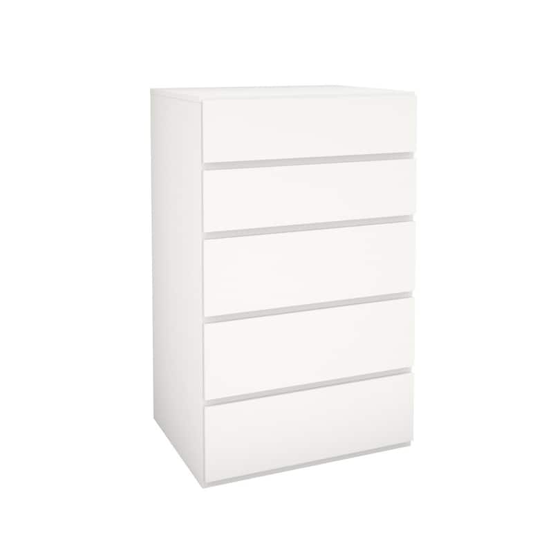 Nexera District 6 Piece Bedroom Set, White