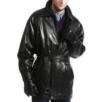 The Godfather Lambskin Leather Coat