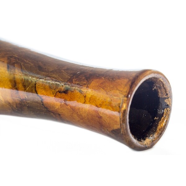 Tinsley 20.2 In. Foiled and Lacquered Floor Vase