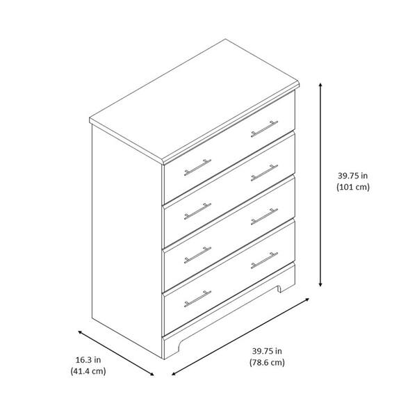 Shop Storkcraft Brookside 4 Drawer Chest Durable Modern And