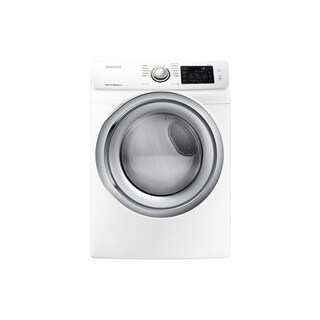 Samsung DV5300 7.5 cf gas FL dryer w/ Steam (2018) (White)