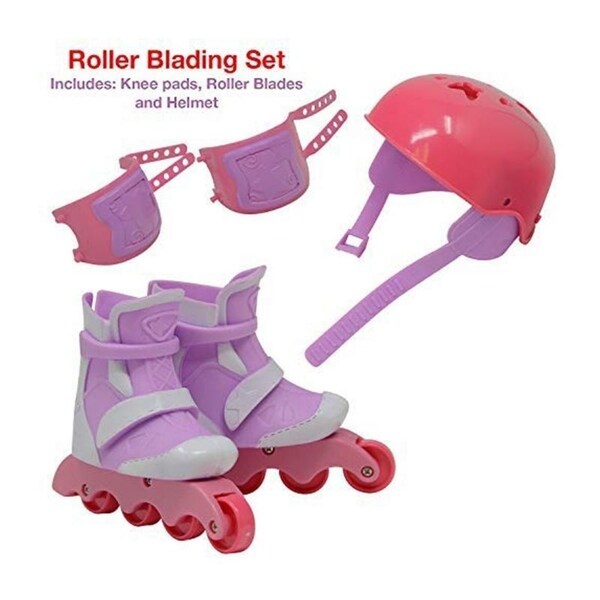 american girl roller skating set
