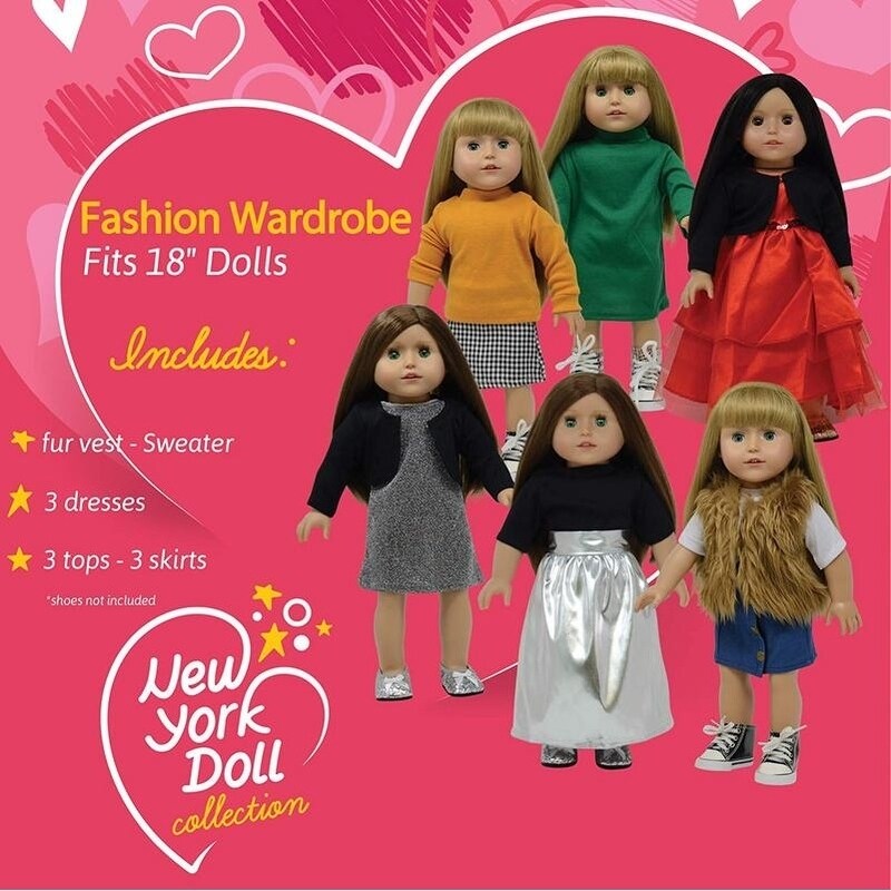 18 fashion dolls