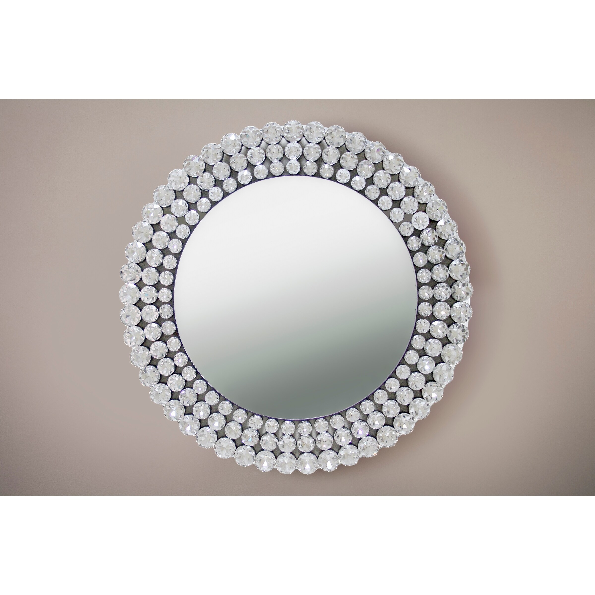 Crystal Mirror Wall Mirror Bathroom Mirror 140x70cm 5mm strength steep Facet 