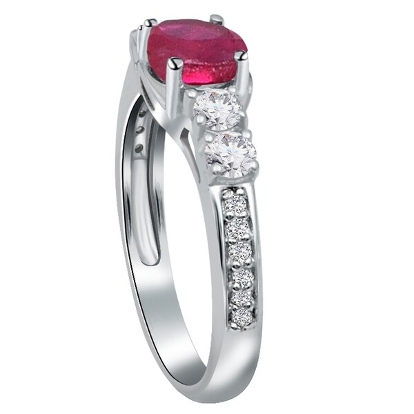 925 Sterling Silver Halo Ring For Girls Orchid Jewelry 2.85 Ctw 6mm Round Pink Sapphire Ring For Women Nickel Free Engagement Gift For Her September Birthstone gemstone jewelry