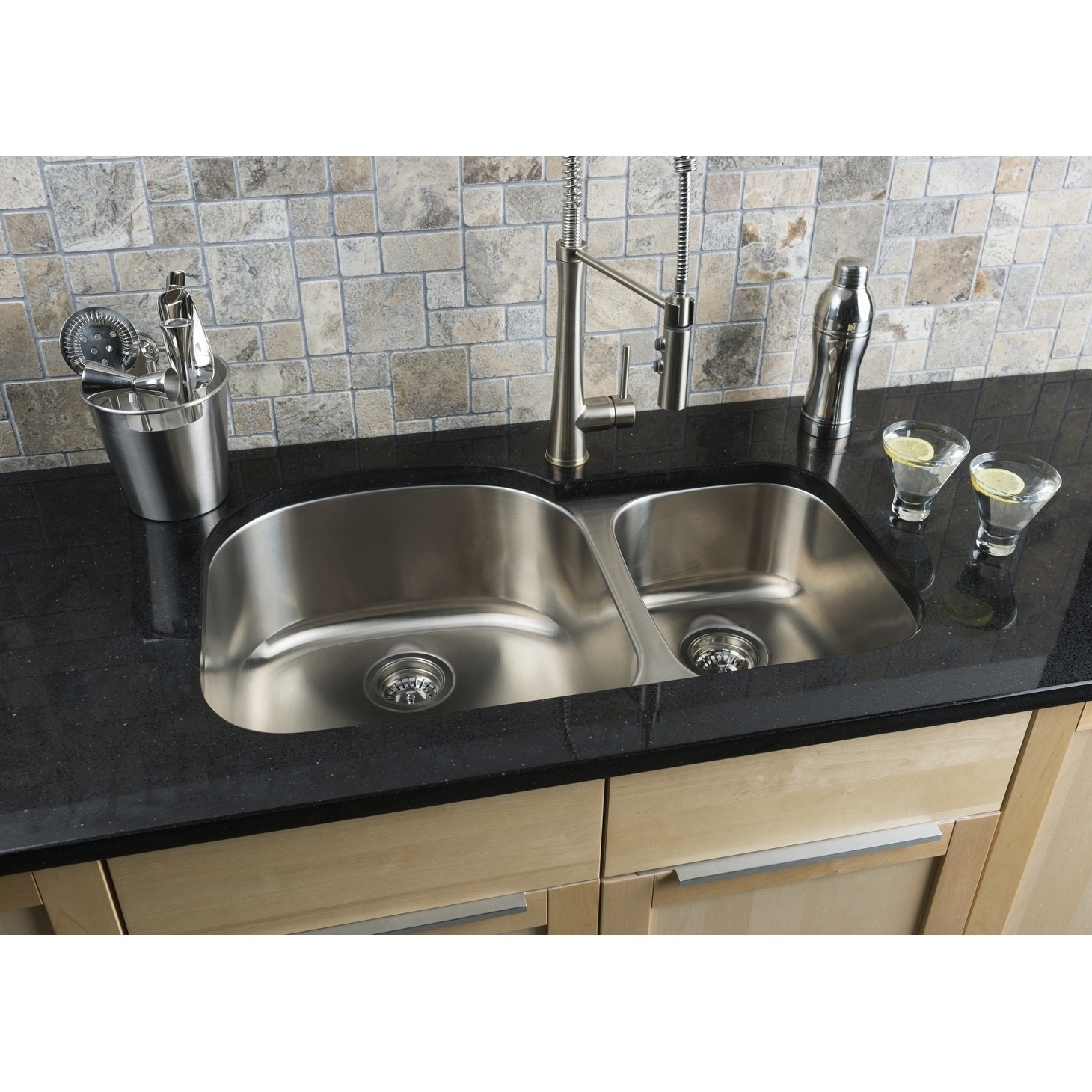 Shop Hahn 70 30 Stainless Steel Sink 16 Gauge Silver