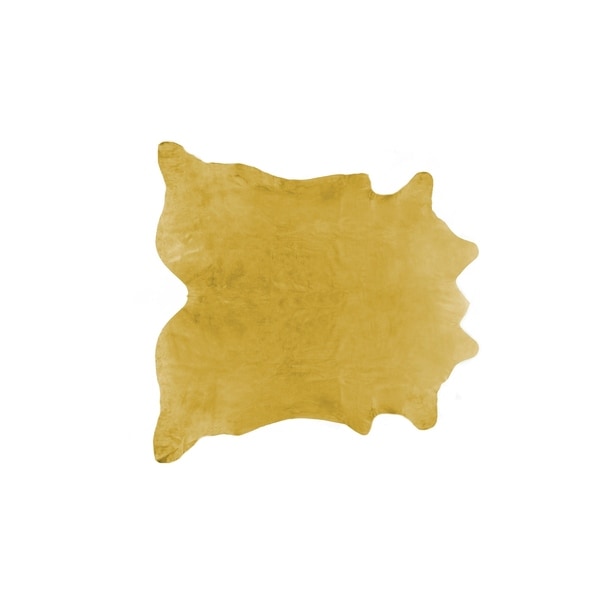 Geneva Cowhide Rug 6X7 - Honey - 6' x 7'