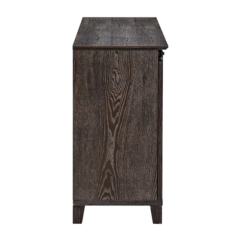 SEI Furniture Conway Barn Door Media TV Stand for TV's up to 50"
