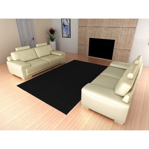 Garland Rug Solid Checkered Area Rug