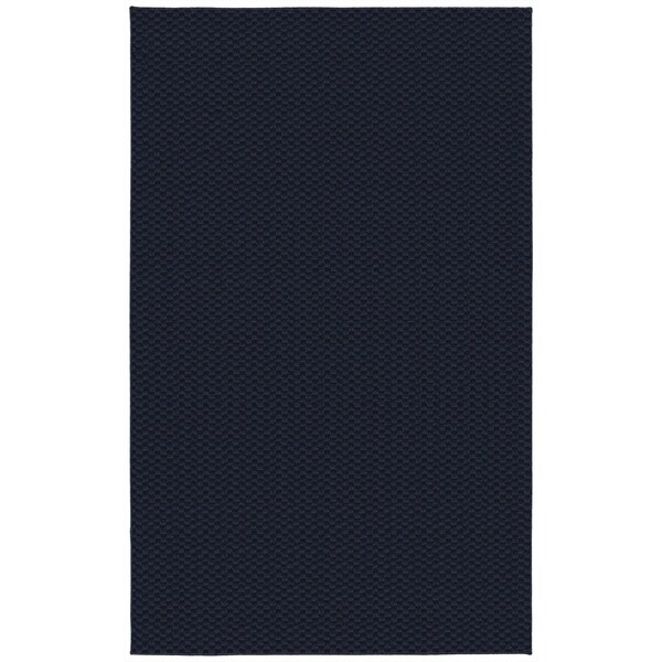 Medallion Navy Living Room Area Rug