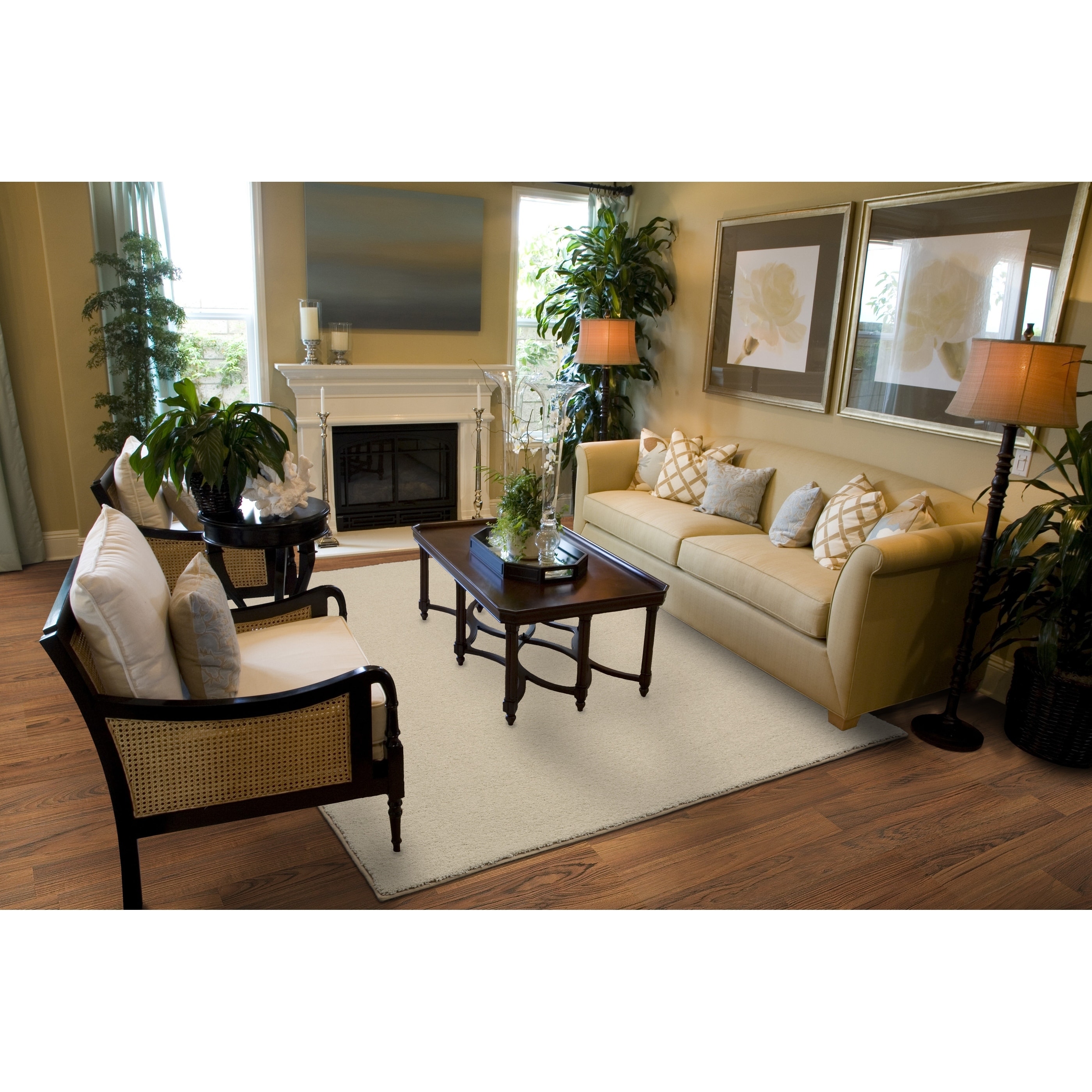 Plush Remnant Earth Tone Living Room Area Rug Overstock 25692360