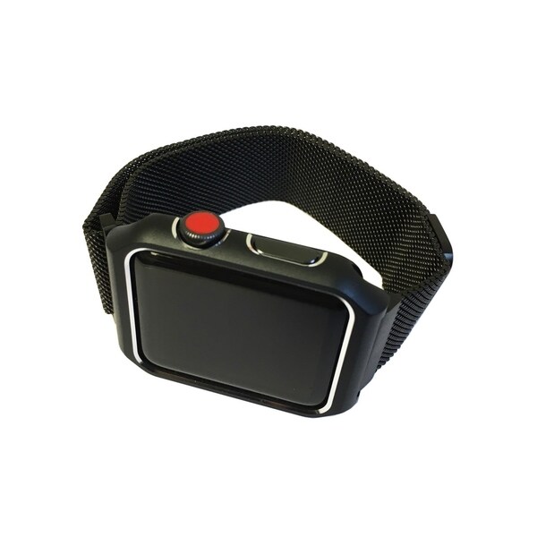 apple watch band with face cover