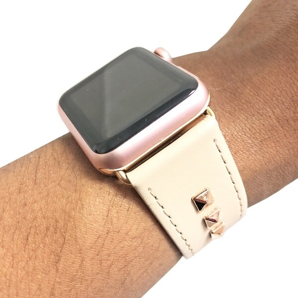 rose gold apple watch band