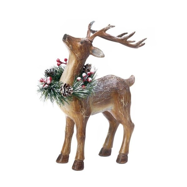 retro reindeer decorative figurine