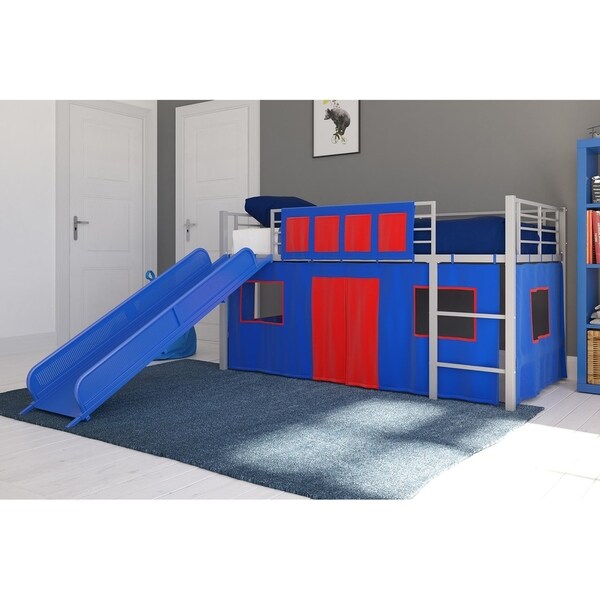 junior loft bed with slide