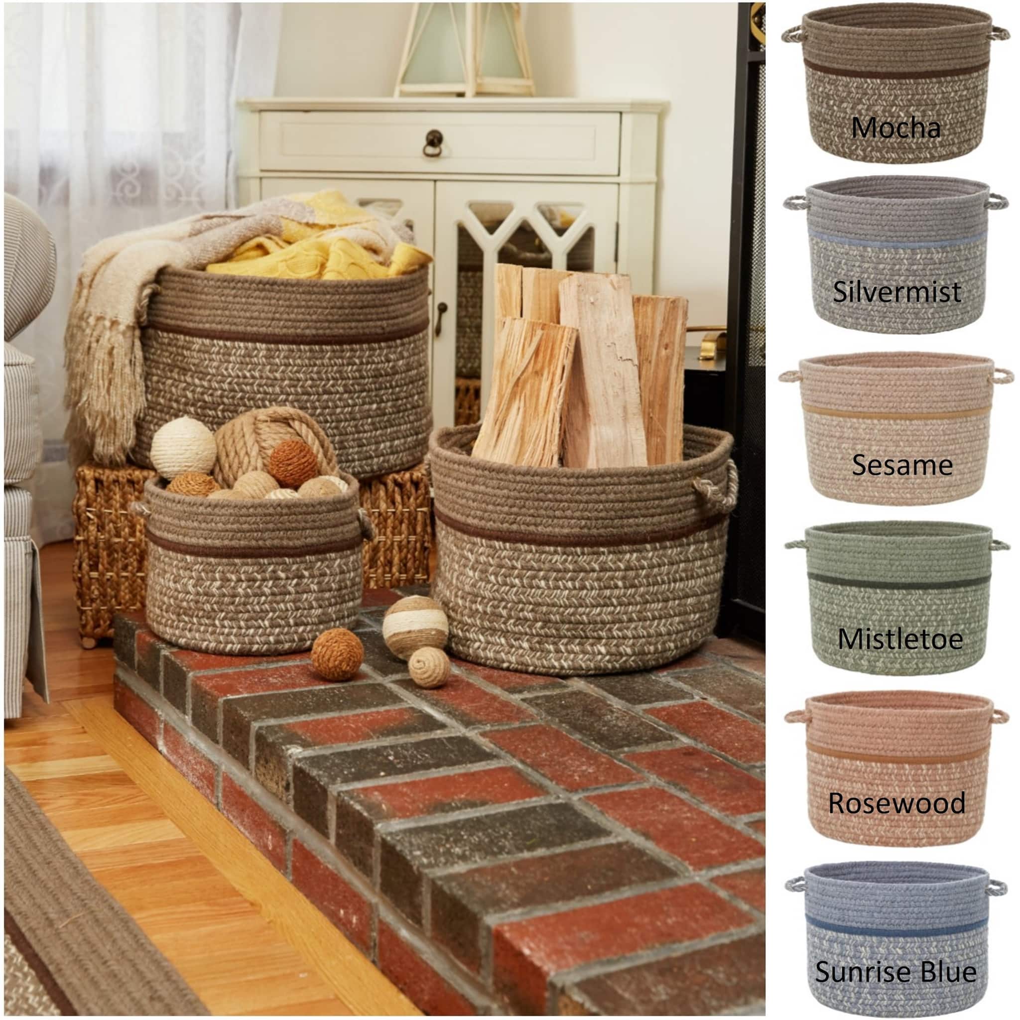 Color Coded Instruments On Sale Storage Baskets - Overstock