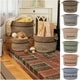 preview thumbnail 1 of 11, Seaport Wool Blend Storage Basket