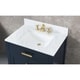 preview thumbnail 3 of 2, True Satin Brass Waterfall with Flat Cross Handle Lavatory Faucet