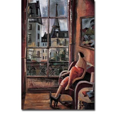 La Vie en Rose (Life in Pink) by Didier Lourenco Gallery Wrapped Canvas Giclee Art (36 in x 24 in)