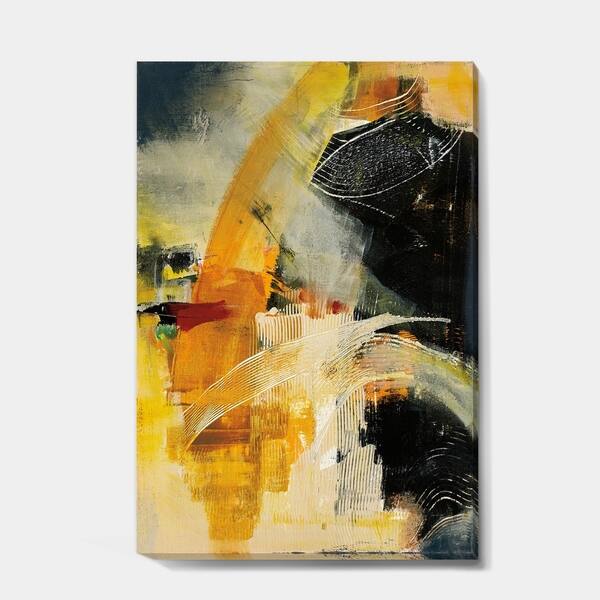 Shop Designart End Of The Orange Rainbow Ii Modern