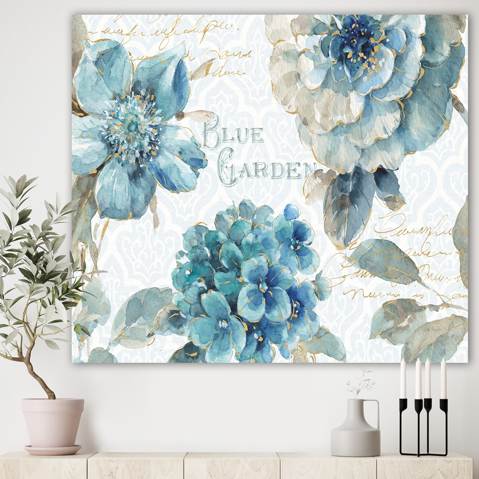 Shop Designart My Greenhouse Cottage Flowers I Farmhouse Canvas