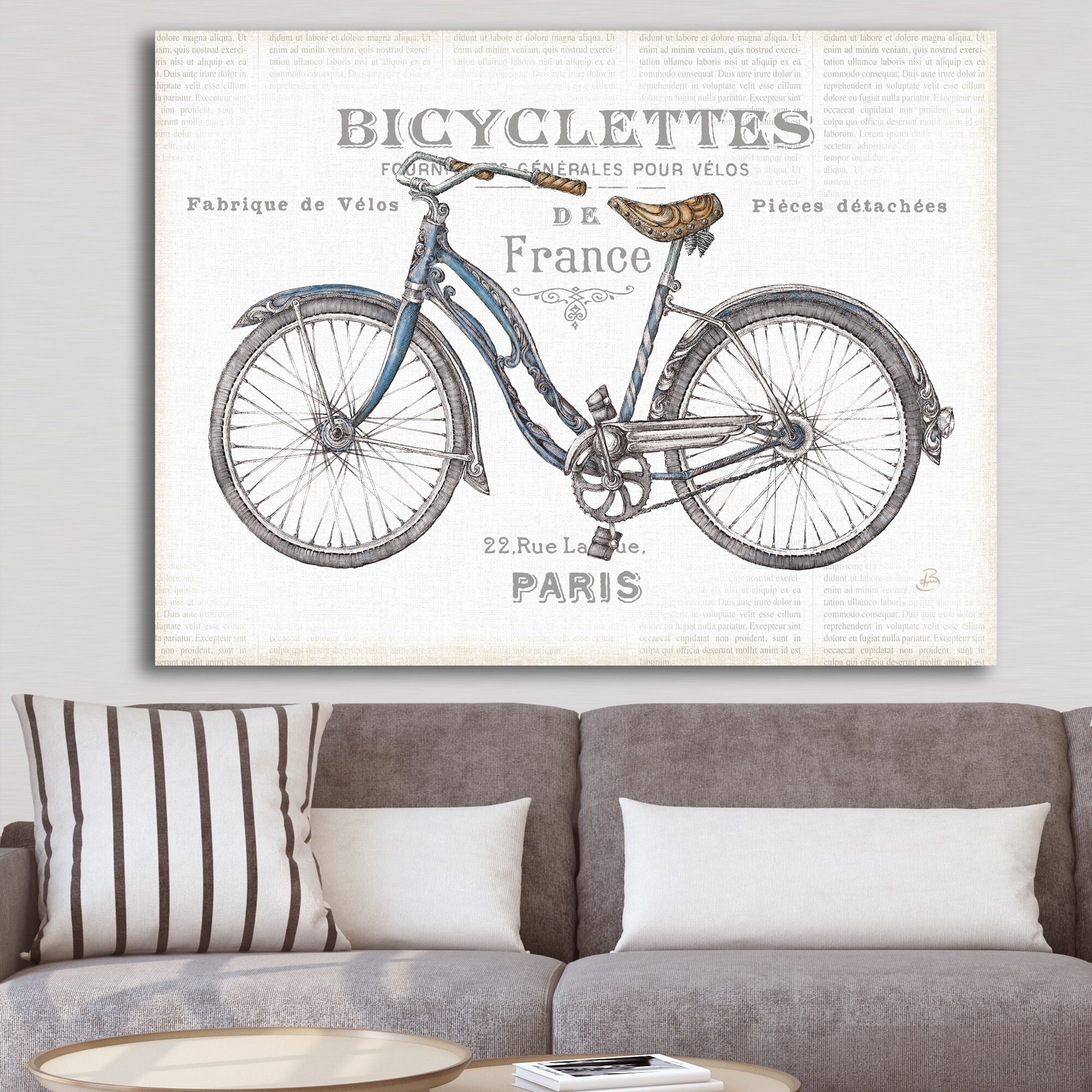 Shop Designart Paris France Bicycles Vintage Transportation