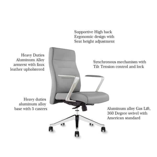 Shop Fcd Classic Multi Function Executive Office Chair Conference