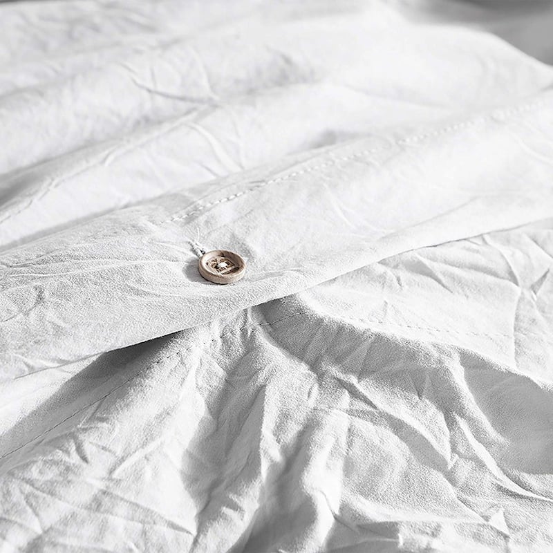 Natural Loft Oversized Comforter Set - Glacier Gray