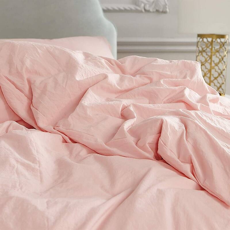 Natural Loft Oversized Comforter Set - Rose Quartz