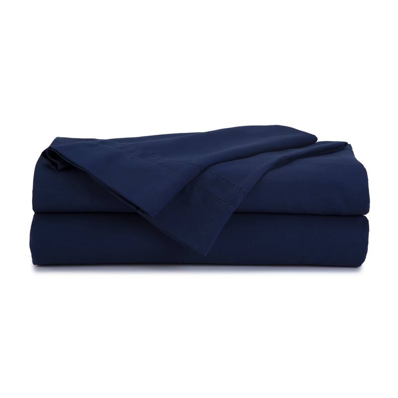 Porch & Den Eldora Ultra-Soft Microbrushed Hemstitched Bed Sheet Set