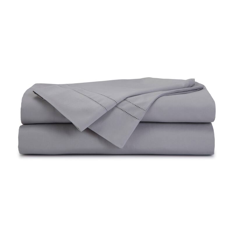 Porch & Den Eldora Ultra-Soft Microbrushed Hemstitched Bed Sheet Set