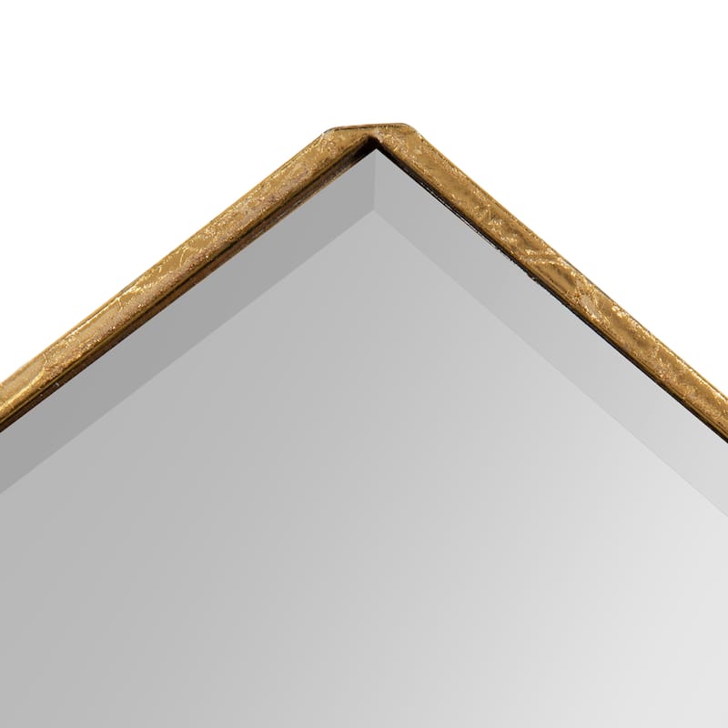 Kate and Laurel Roycen Metal Accent Wall Mirror - 10x42