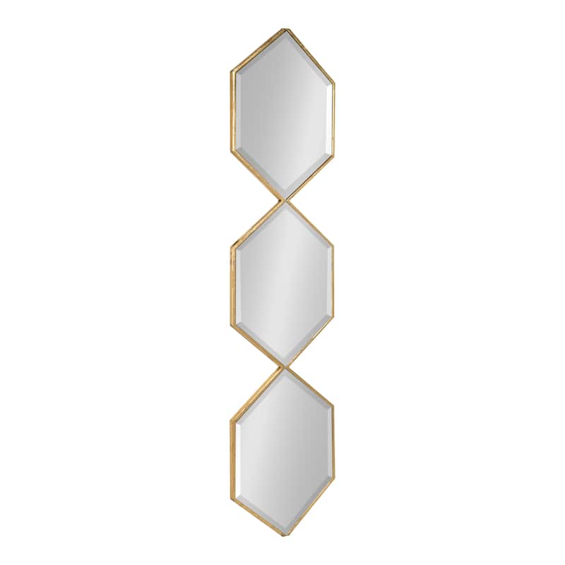 Kate and Laurel Roycen Metal Accent Wall Mirror - 10x42