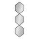 preview thumbnail 6 of 7, Kate and Laurel Roycen Metal Accent Wall Mirror - 10x42 Black