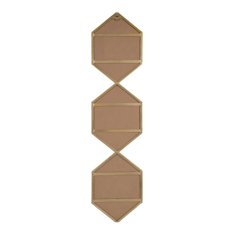 Kate and Laurel Roycen Metal Accent Wall Mirror - 10x42