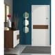 preview thumbnail 1 of 7, Kate and Laurel Roycen Metal Accent Wall Mirror - 10x42