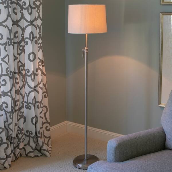 Shop Copper Grove Salines Height Adjustable Floor Lamp On Sale