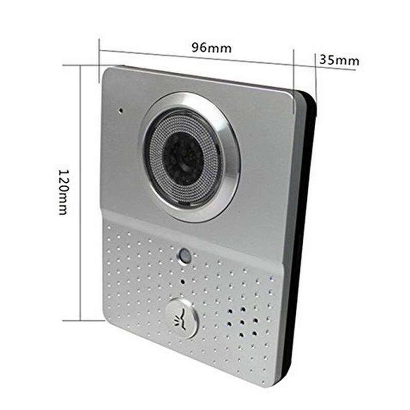 Shop Aleko Wifi Wireless Visual Intercom Doorbell Security Camera